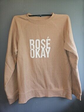 Brunette The Lable Rose Gold Sweater